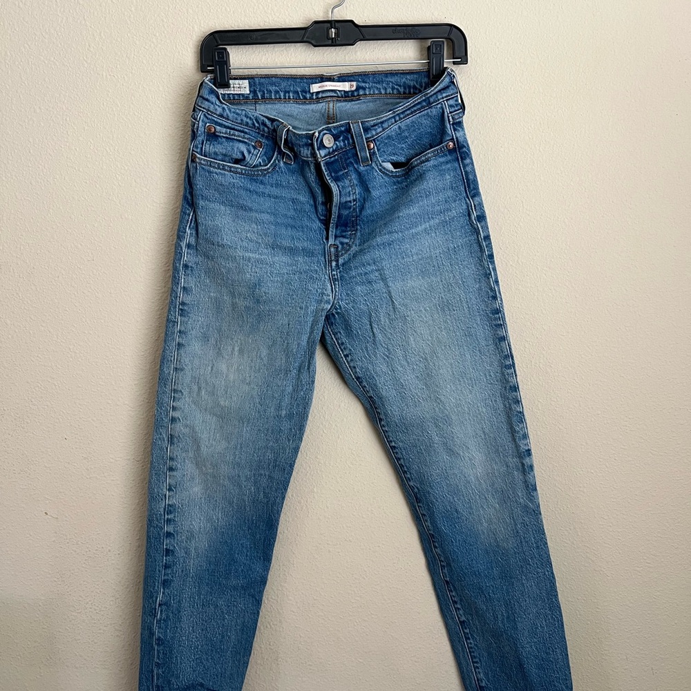 Levi's Blue Ankle & Cropped Jeans
